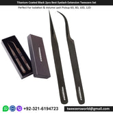 best lash extension tweezers set